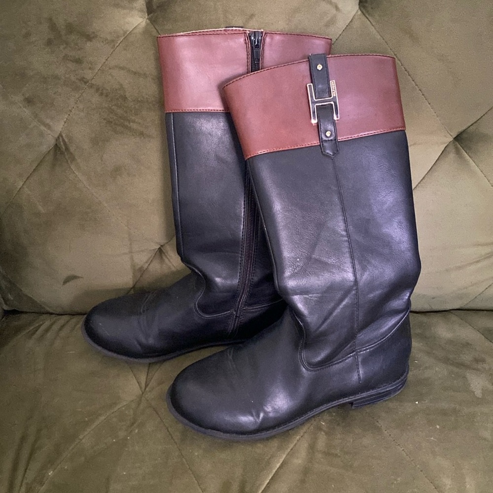 Tommy Hilfiger Faux Riding Boots